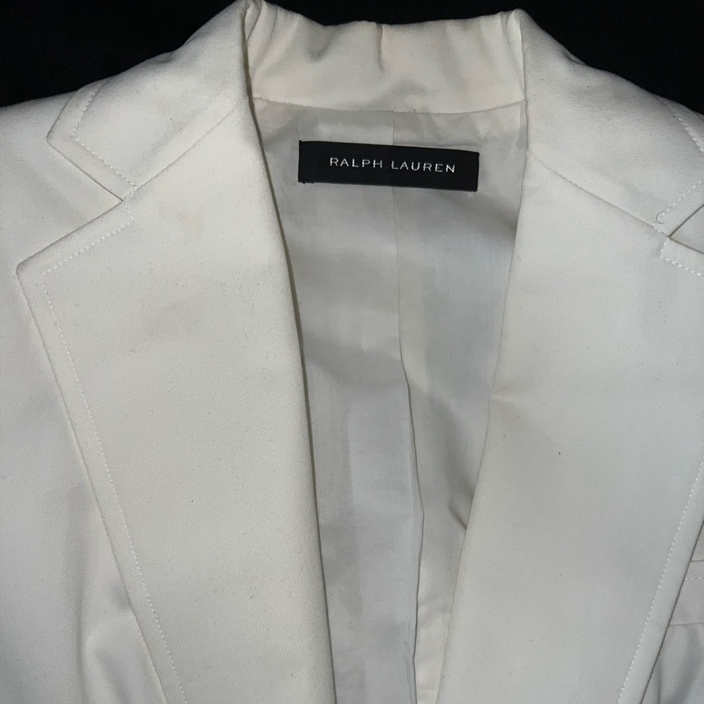 Ralph Lauren Collection White blazer